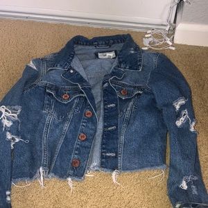 forever 21 jean jacket